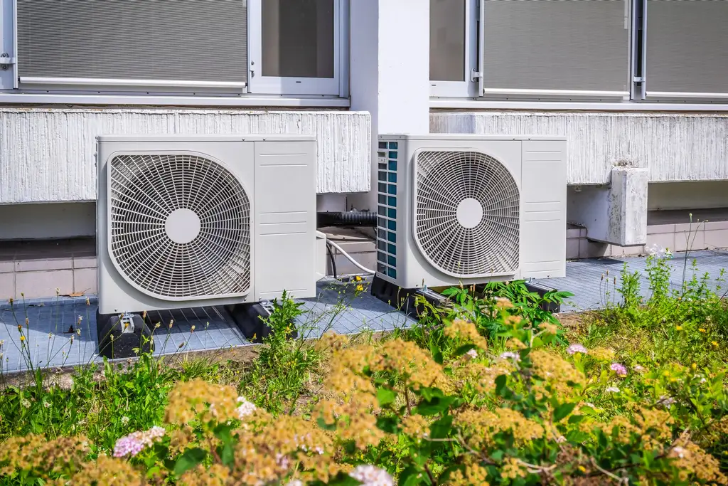 Ducted mini-split air handler
