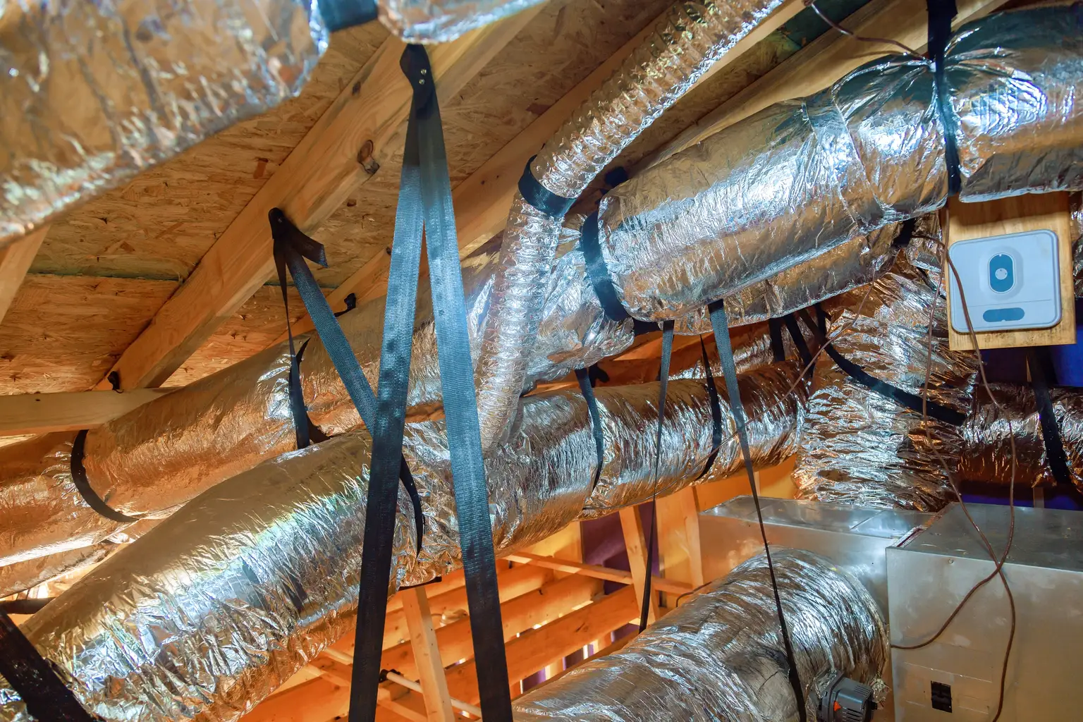 Duct sealing and insulation