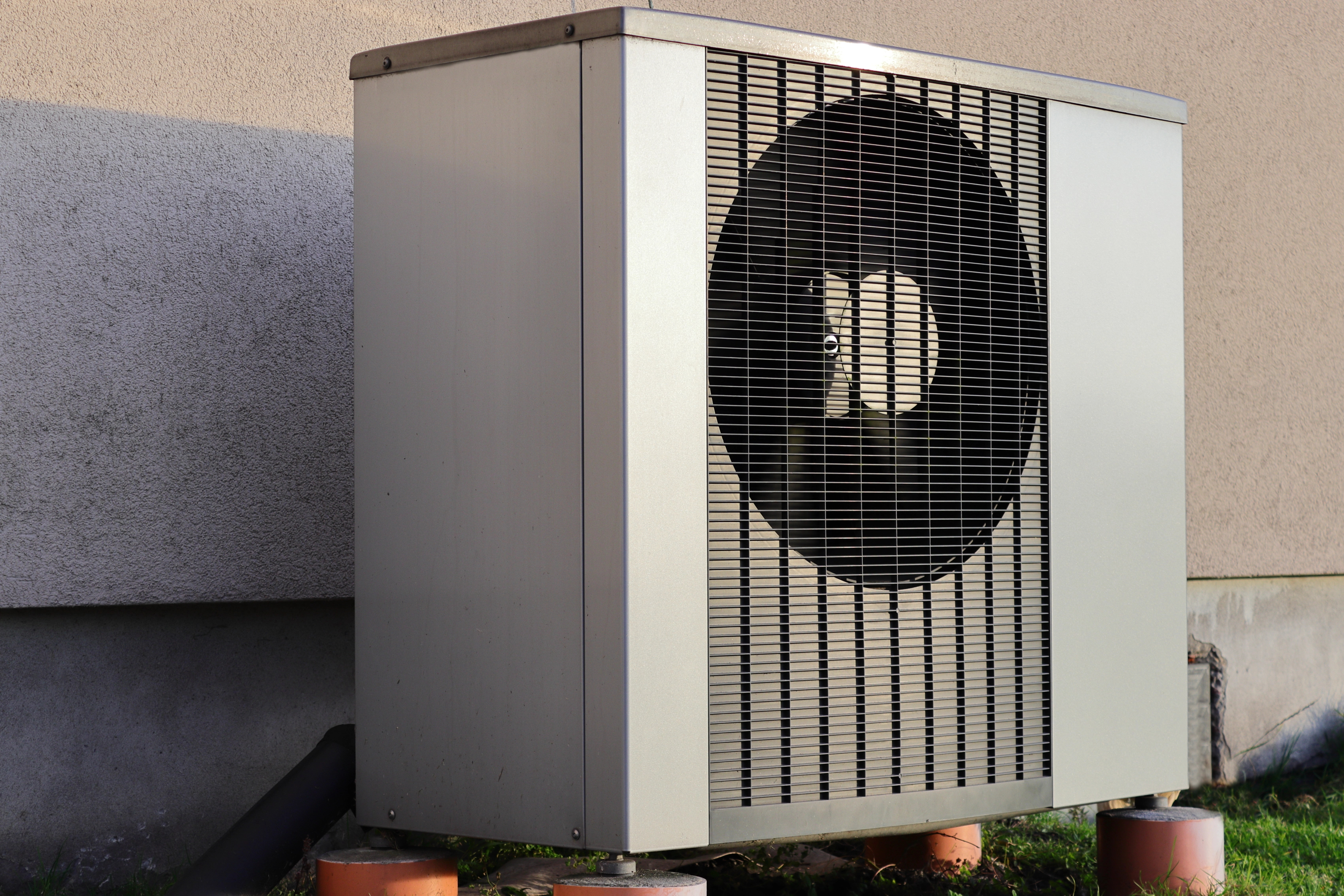 Outdoor ASHP unit